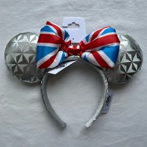 NWT Disney Parks Epcot Spaceship Earth United Kingdom Ears